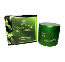 Liv-delano Green Style Крем-флюид «Матирующий» для жирной кожи (дневной) 45 г.